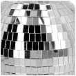 dekoracja kula dyskotekowa disco srebrny boland 15 cm