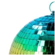 dekoracja kula dyskotekowa disco teczowy boland 20 cm