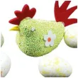 dekoracja kura z pisankami mix titanum