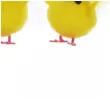 dekoracja kurczaki w okularach 5 cm arpex 3 szt
