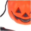 dekoracja lampion halloween dynia led pomaranczowa 7 7
