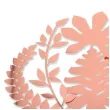 dekoracja lustrzane liscie rose gold dekolo 21 szt