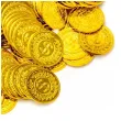 dekoracja monety pieniadze zloty gadgetmaster 144 szt