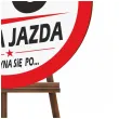 dekoracja na 30 urodziny kierowcy tablica powitalna traffic ostra jazda zaczyna sie po 30