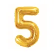 dekoracja na 5 25 35 45 50 55 65 75 urodziny balon foliowy cyfra 5 zloty ciemny duzy 33 dgt