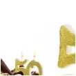 dekoracja na 50 urodziny swieczka na tort liczba 50 zloty partydeco 8 5 cm