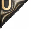 dekoracja na 70 urodziny balon foliowy glamour czarno zloty matowy do girland 20 sqr