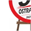 dekoracja na 90 urodziny kierowcy tablica powitalna traffic ostra jazda zaczyna sie po 90