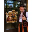 dekoracja na dozynki festyn wiejski festiwal zakonczenie zniw ozdoba na okno drzwi