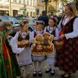 dekoracja na dozynki festyn wiejski festiwal zakonczenie zniw ozdoba na okno drzwi