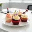 dekoracja na dzien kobiet 8 marca pikery na muffinki kobiety lubia braz do pracy klasy 6 szt