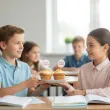 dekoracja na dzien kobiet pikery ba muffinki babeczki 8 marca gerbery 6 szt