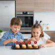 dekoracja na dzien matki urodziny pikery na babeczki dla mamy czerwone roze 6 szt