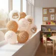 dekoracja na dzien pluszowego misia urodziny balony lateksowe little dreamer 13 5 szt
