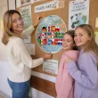 dekoracja na europejski dzien jezykow obcych plakat do powieszenia mapa na gazetke do klasy