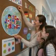 dekoracja na europejski dzien jezykow obcych plakat do powieszenia mapa na gazetke do klasy