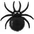 dekoracja na halloweeen andrzejki duzy balon foliowy pajak czarny do girlandy spider 28 shp