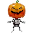 dekoracja na halloweeen balon foliowy kosciotrup straszna dynia potwor strach na wroble 28