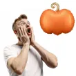 dekoracja na halloweem balon foliowy dynia pomaranczowa 32 shp