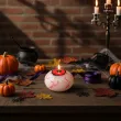 dekoracja na halloween andrzejki swieczka plywajaca krwawe oko galka oczna krew ozdoba sesja x25