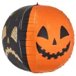 dekoracja na halloween balon foliowy straszna dynia pomaranczowo czarna 29 5 shp