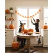 dekoracja na halloween baner girlanda papierowa dynie do powieszenia 3 6 m