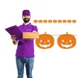 dekoracja na halloween baner girlanda papierowa dynie do powieszenia 3 6 m