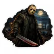 dekoracja na halloween plakat na okno drzwi straszna dynia ozdoba halloweenowa do powieszenia