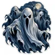 dekoracja na halloween plakat na okno drzwi straszna dynia ozdoba halloweenowa do powieszenia