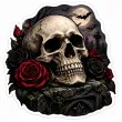 dekoracja na halloween plakat na okno drzwi straszna dynia ozdoba halloweenowa do powieszenia
