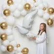 dekoracja na komunie chrzest wesele balon foliowy xl golebica biala 39 shp