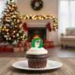 dekoracja na muffinki babeczki i ciasta oplatki boze narodzenie bajeczne swieta 21 szt