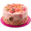 dekoracja na muffinki ciasteczka lody kolorowa dekora 6 szt