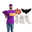 dekoracja na muffinki halloween mix dekora 128 sztuk