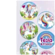 dekoracja na muffinki oplatek unicorn tesia friends dekora 3 4 cm 20 szt