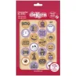 dekoracja na muffinki oplatki halloweenowe dekora 3 4 cm