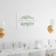 dekoracja na pierwsza komunie swieta plakat eukaliptus beauty ozdoba komunijna ihs b2