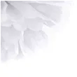 dekoracja na pierwsza komunie swieta pompon bibulowy bialy 25 cm