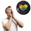 dekoracja na pride month parade rownosci balon foliowy lgbt teczowe serce love is love rnd
