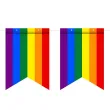 dekoracja na pride month parade rownosci baner girlanda teczowe flagi lgbt 3 6m