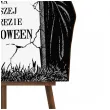 dekoracja na przyjecie halloween tablica powitalna smierc nagrobek halloween 46 cm