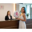 dekoracja na rozowy pazdziernik balon foliowy wstazka miesiac swiadomosci raka piersi 18 rnd