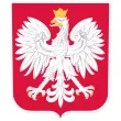 dekoracja na swieto niepodleglosci 11 listopada papierowe godlo polska na gazetke szkolna 53x45 cm