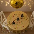 dekoracja na sylwestra balon foliowy szampanski nowy rok 2026 zloty 18 rnd