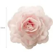 dekoracja na tort kwiat roza rozowa dekora 12 5 cm