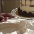 dekoracja na tort na 18 urodziny fontanna tortowa raca lustrzana liczba 18 czarno zlota 18 cm