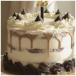 dekoracja na tort na 18 urodziny fontanna tortowa raca lustrzana liczba 18 czarno zlota 18 cm