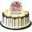 dekoracja na tort the best mom in the world najlepsza mama na swiecie dekora 11 5 cm
