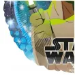 dekoracja na urodziny balon foliowy star wars galaxy mistrz yoda gwiezdne wojny 18 rnd