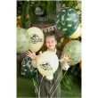 dekoracja na urodziny balony lateksowe jurassic world zielono zolte do girland 12 6 szt